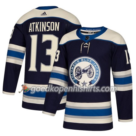 Columbus Blue Jackets Cam Atkinson 13 Adidas 2018-2019 Alternate Authentic Shirt - Mannen
